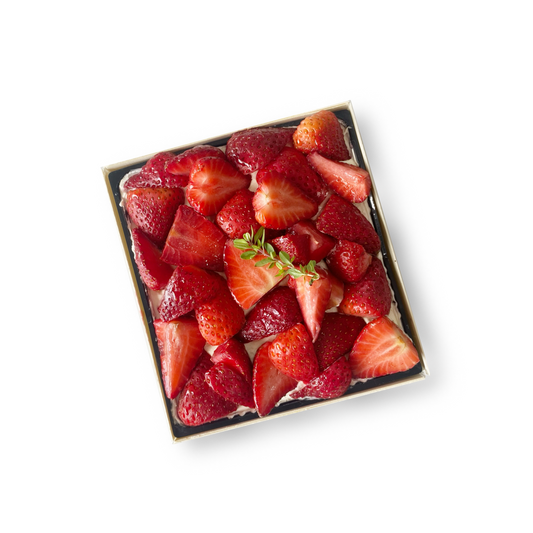 Charlotte (Strawberry Lemon Fresh Cream) Milestone Cake
