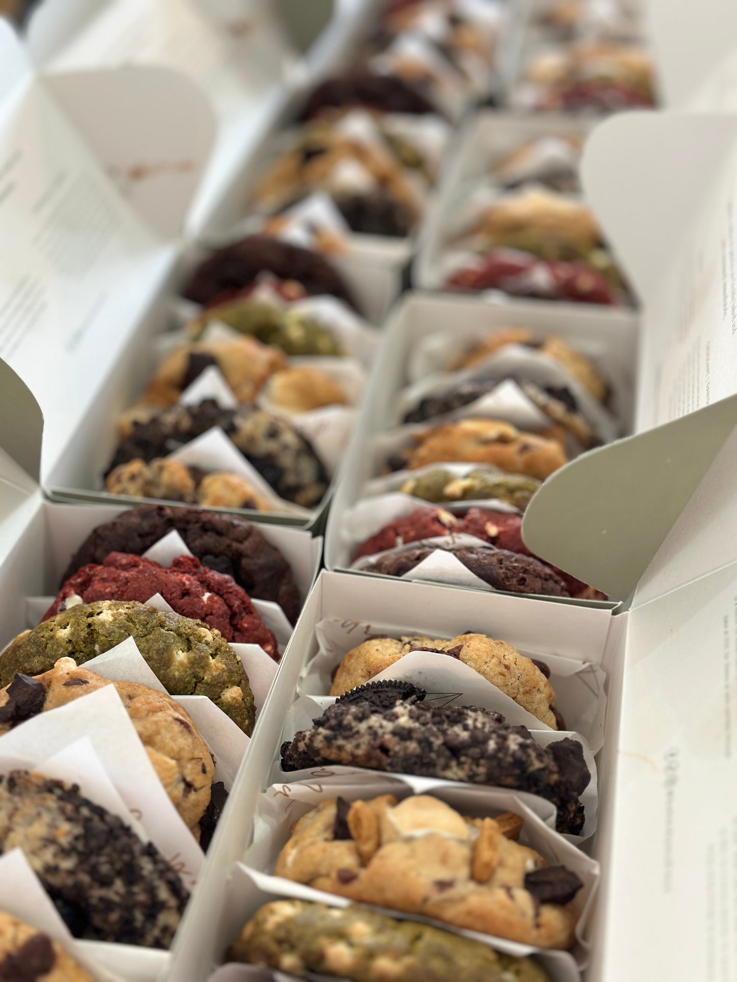 Assorted Flavor Cookie Boxes (6pcs/box)